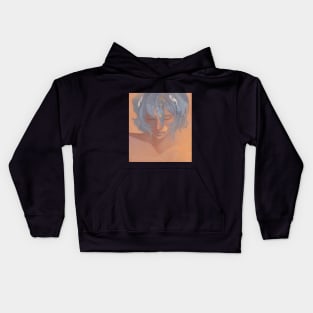 Rei Ayanami Kids Hoodie